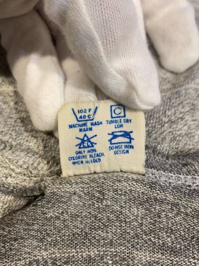 画像：ChampionVintage/80s/RHODE ISLAND RAMS/Tシャツ/トリコタグ/SIZE:XL/杢グレー4