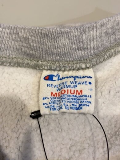 商品画像：Vintage/80s/SOUTH CAROLINA/リバースウィーブスウェット/M/コットン/GRY 3