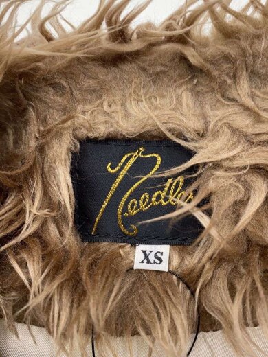 商品画像：V Neck Vest-Acrylic Fur/Curl ファーベスト SIZE:XS ベージュ FK063 3