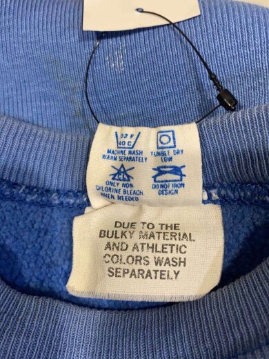 商品画像：Vintage/80s/リバースウィーブスウェット/M/コットン/BLU 4