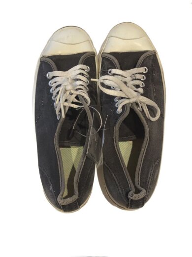 商品画像：Vintage/80s/ジャックパーセルローカットスニーカー/US8/BLK/キャンバス 3