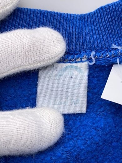 商品画像：Vintage/70s～80s/AIR FORCE ACADEMY/ラグランスウェット/SIZE:M/ブルー 4