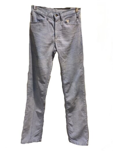 商品画像：Vintage/80s/519/コーデュロイパンツ/レアカラー/ライトブルー/実寸W30×L34 1