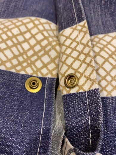 商品画像：Vintage/90s/Michigan Rag Co./ミシガンラグジャケット/SIZE:XL/NVY/総柄 4