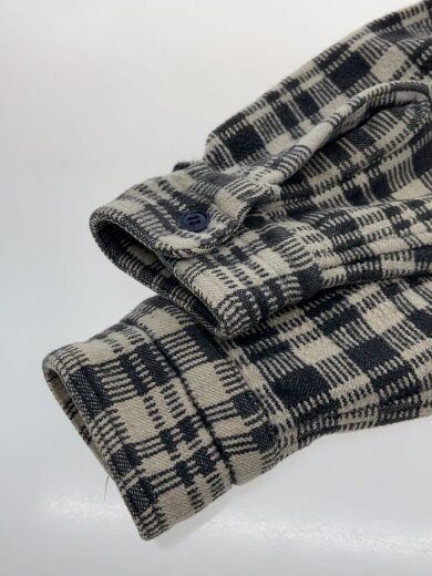 商品画像：COUNTRY TOUCH/ヘビーコットンネル長袖シャツ/L/コットン/WHT/チェック 5