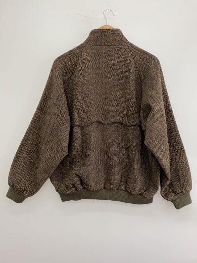 商品画像：×HARRIS TWEED/G9/ハリントンジャケット/SIZE:44/ウール/ブラウン/ヘリンボーン// 2