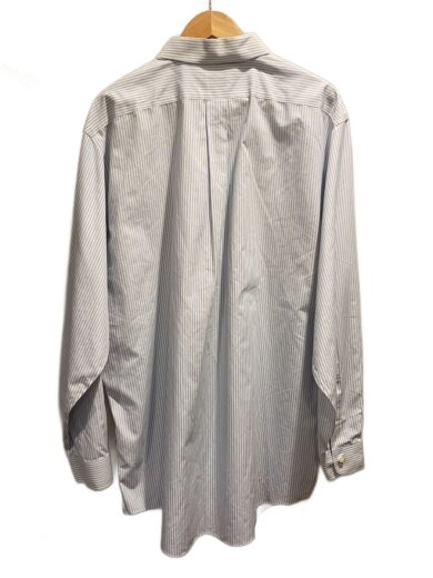 商品画像：長袖シャツ/SIZE:17.5/コットン/WHT/ストライプ 2