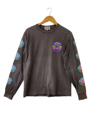 商品画像：CASUAL LONG SLEEVE T/長袖Tシャツ/M/コットン/GRY 1