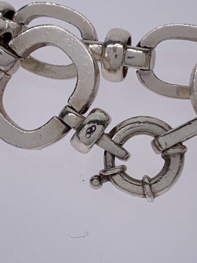 画像：その他ブランドVintage/60s～/UK Silver/19cm/ブレスレット/SV925/SLV/メンズ2