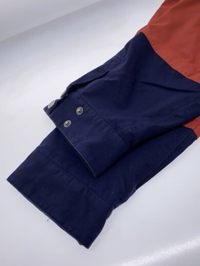 商品画像：2トーンマウンテンパーカ/スキージャケット/SIZE:L/ポリエステル/オレンジ×ネイビー 5