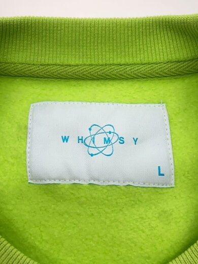 商品画像：23AW/クルーネックスウェット/SIZE:L/コットン/ライトグリーン/WMS-23AW2-028// 3