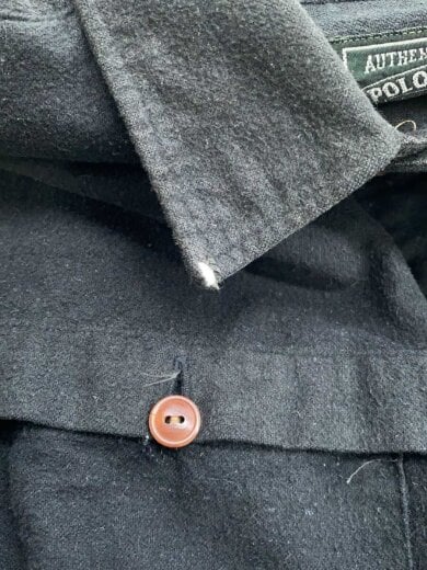 商品画像：Vintage/80s/POLO COUNTRY/長袖ネルシャツ/SIZE:M/コットン/ブラック// 6