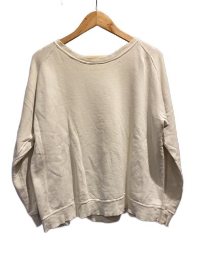 商品画像：Vintage/クルーネッネックスウェット/フリーダムスリーブ/SIZE:XL程度/コットン/ホワイト/無地 2