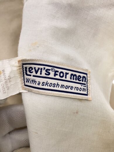 商品画像：Vintage/80s/Levis for men/42TALON/パンツ/SIZE*--/コットン/CRM// 4
