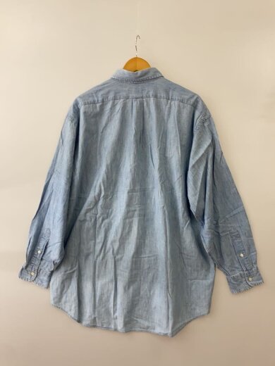 商品画像：THE BIG FIT/シャンブレー/B.D長袖シャツ/SIZE:L/コットン/BLU/無地// 2