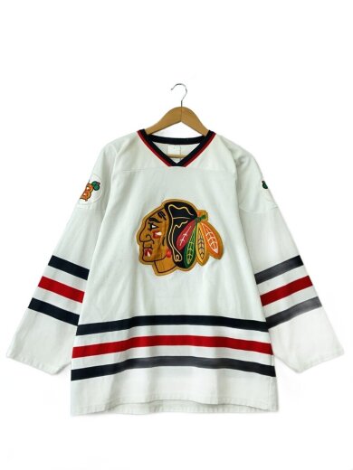 商品画像：Vintage/90s/Athletic Knit/CCM/NHL/カナダ製/ゲームシャツ/SIZE:L/WHT// 1