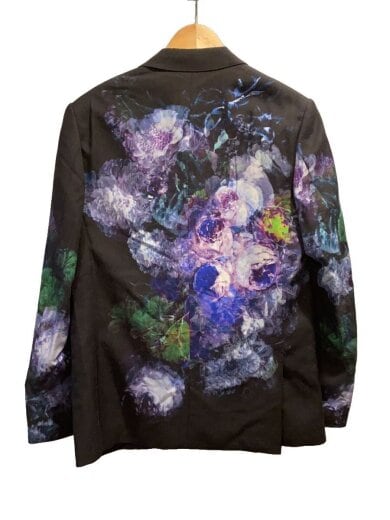 商品画像：Wool Gabardine Inkjet Jkt/テーラードジャケット/44/ウール/マルチカラー/総柄 2