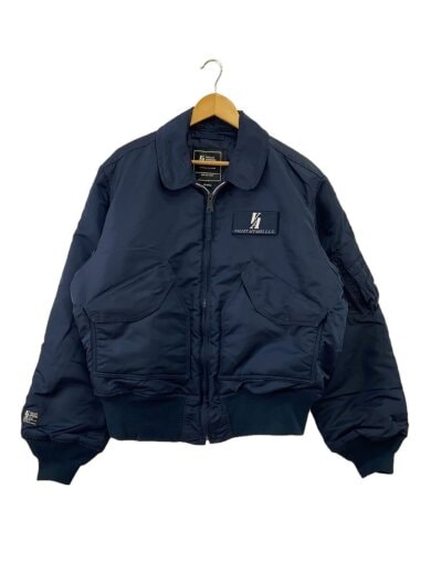 商品画像：VALLEY APPAREL/USA製/CWU-45P/フライトジャケット/SIZE:XL/ナイロン/NVY// 1