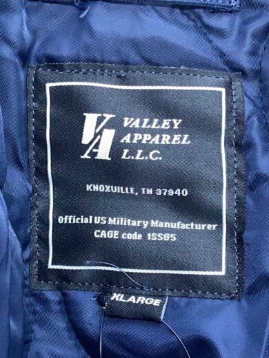 商品画像：VALLEY APPAREL/USA製/CWU-45P/フライトジャケット/SIZE:XL/ナイロン/NVY// 4