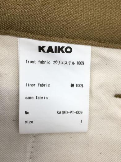 画像：KAIKOBUG PREST/ボトム/1/コットン/BEG/KAIKO-PT-0094