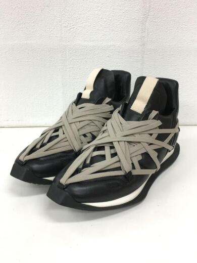 画像：Rick Owens20SS/MAXIMAL RUNNER/マキシマルランナー/ハイカットスニーカー/43/BLK/レザー2