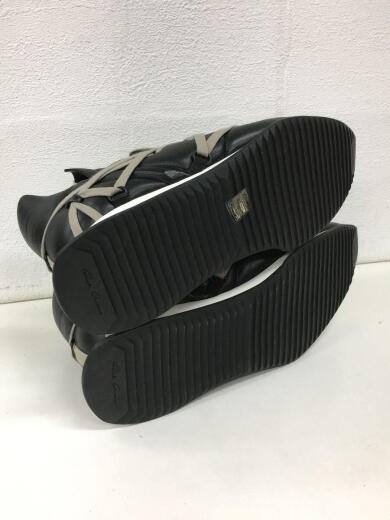 画像：Rick Owens20SS/MAXIMAL RUNNER/マキシマルランナー/ハイカットスニーカー/43/BLK/レザー5