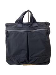 BLACK BEAUTY/HELMET BAG M/トートバッグ/ナイロン/BLK/無地/B011052