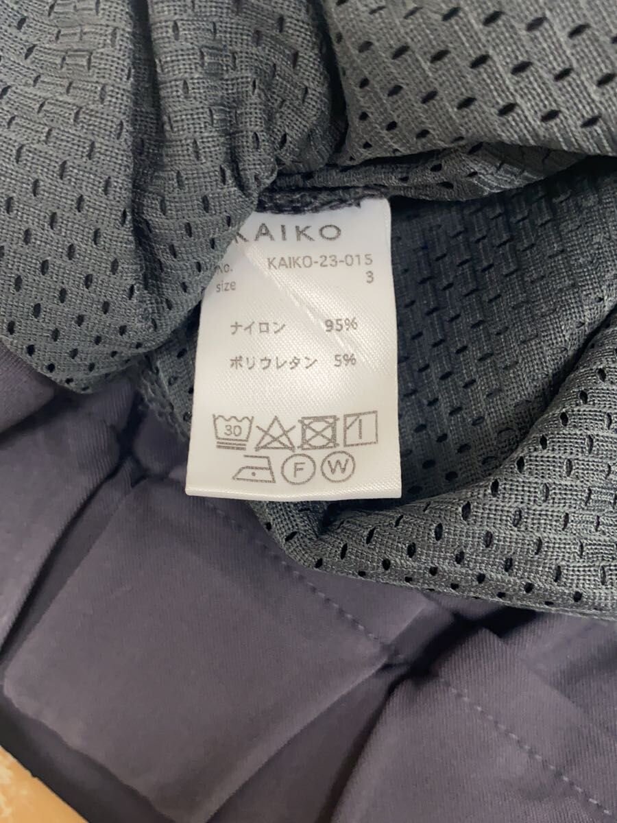 KAIKO / ボトム/3/ナイロン/GRY/KAIKO-23-015