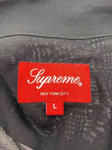 商品画像：半袖シャツ/L/レーヨン/BLK 3