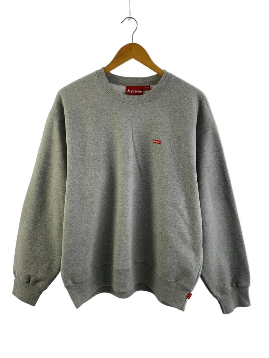 Supreme / Small Box Crewneck/M/コットン/GRY