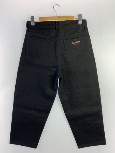 商品画像：Rigid Baggy Selvedge Jean/30/デニム/ブラック/裾上げ有 2