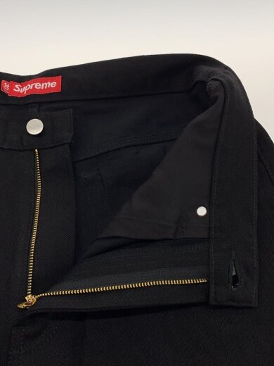 商品画像：Rigid Baggy Selvedge Jean/30/デニム/ブラック/裾上げ有 3