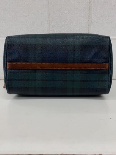 商品画像：ハンドバッグ/レザー/GRN/チェック 4