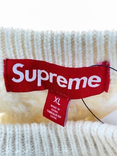 商品画像：ニット・セーター(厚手)/XL/ウール/IVO/無地 3