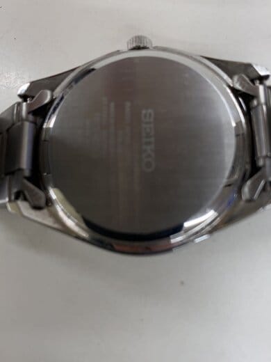 商品画像：ソーラー腕時計/アナログ/ステンレス/WHT/SLV/7B72-0AC0 3