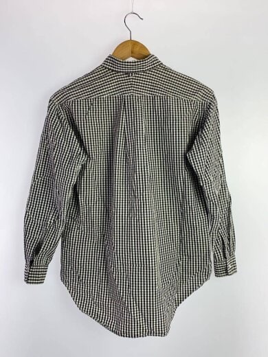 商品画像：COTTON NYLON GINGHAM CHECK SHIRT/S/コットン/BLK/ギンガムCK 2