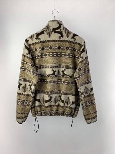 商品画像：フリースジャケット/M/ポリエステル/CML/総柄/224XM8719 2