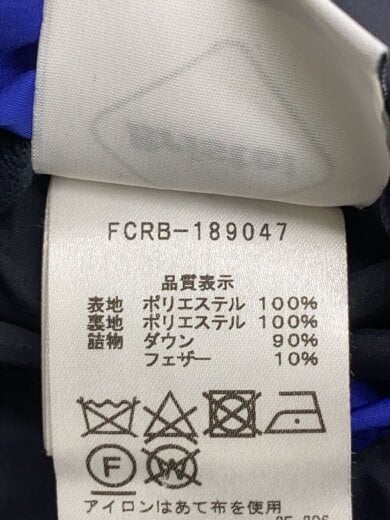 商品画像：ダウンベスト/S/ポリエステル/BLK/FCRB-189047// 5