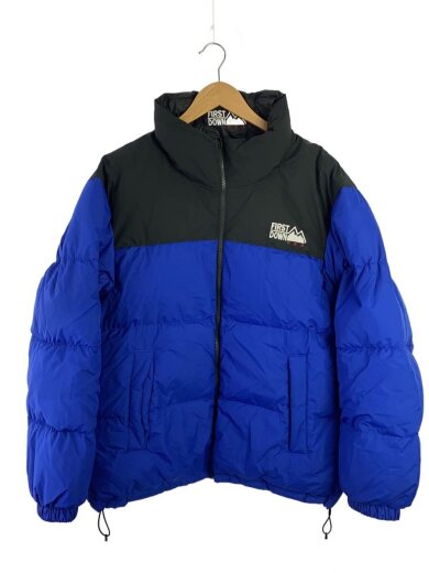 商品画像：ダウンジャケット/XL/ポリエステル/BLU/f342500 1