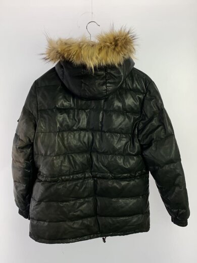 商品画像：レザージャケット・ブルゾン/M/レザー/BLK 2