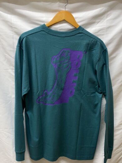 商品画像：長袖Tシャツ/M/コットン/GRN/プリント/BEPSS21TE02// 2