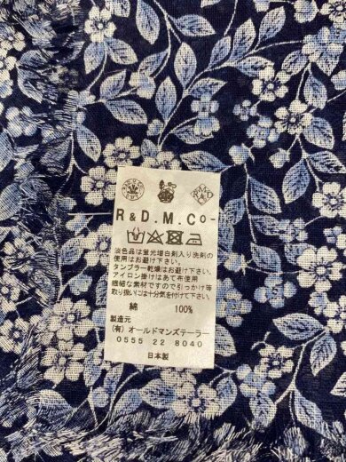 商品画像：ストール/コットン/NVY/花柄/レディース// 2