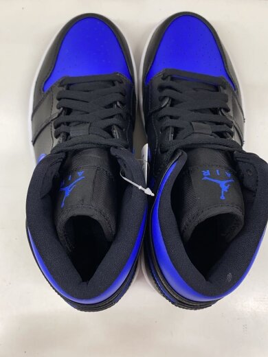 商品画像：AIR JORDAN 1 MID/エアジョーダン 1 ミッド/ブラック/554724-068/26cm/BLK// 3