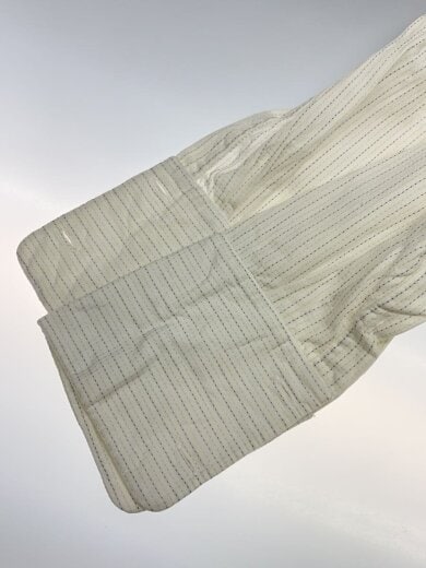 商品画像：長袖シャツ/--/--/WHT/ストライプ 4