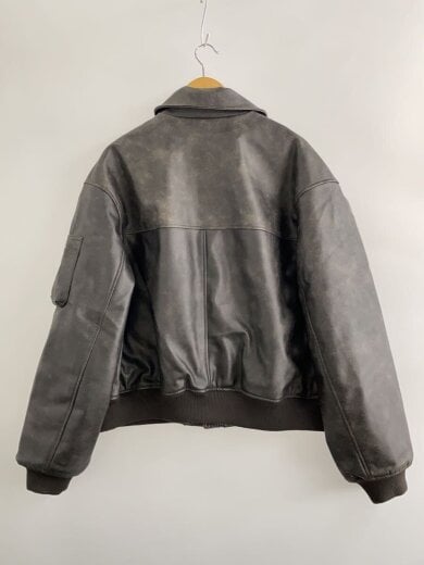 商品画像：レザージャケット・ブルゾン/XL/フェイクレザー/BLK/8281/435/700// 2