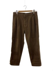 90s/khakis/2タック/コットン/ブラウン/ワイド