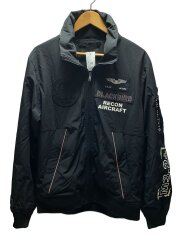 BLACKBIRD STAND ZIP JKT/XL/ナイロン/BLK/6102133