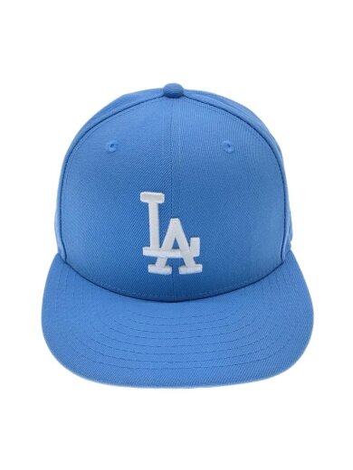 商品画像：LA/キャップ/7 1/4/ポリエステル/BLU/メンズ 1