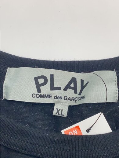 商品画像：ギャルソンハートプリントTシャツ/XL/コットン/BLK/YZ-T062 3