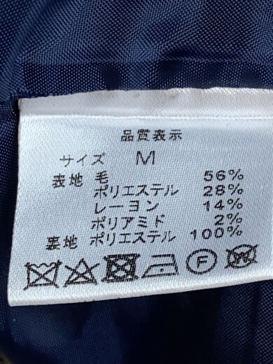 商品画像：スカート/M/ウール/NVY/チェック 5